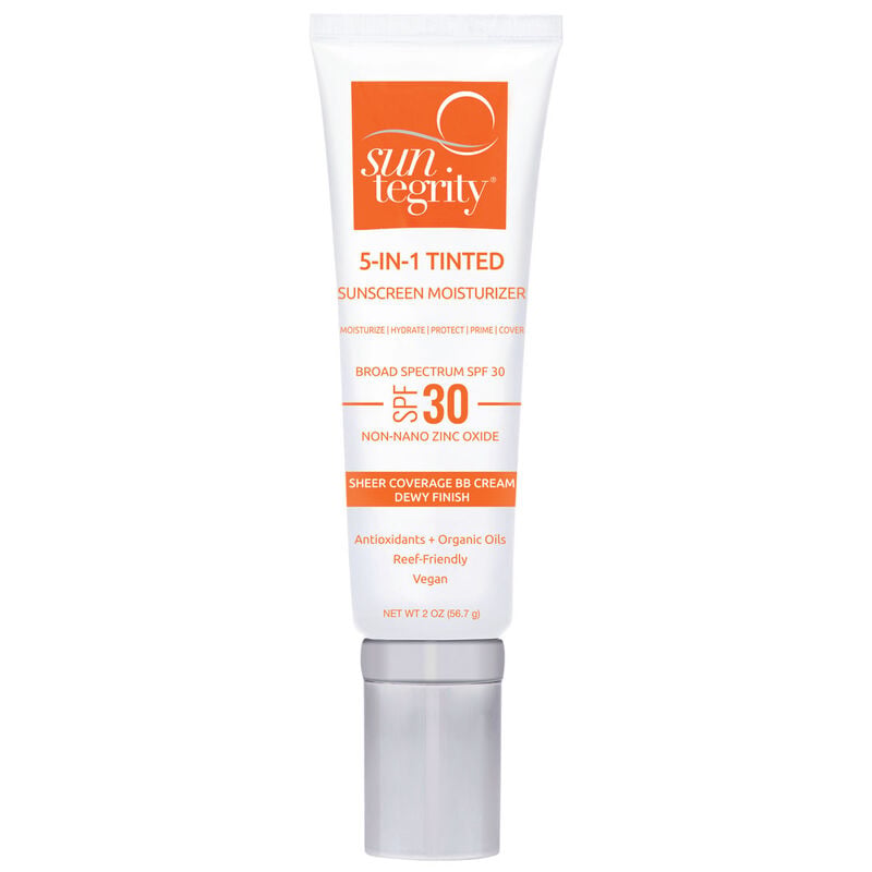 5 In 1 Tinted Sunscreen Moisturizer Broad Spectrum Spf 30