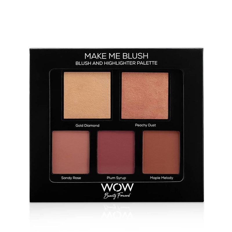 Make Me Blush - Blush And Highlighter Palette
