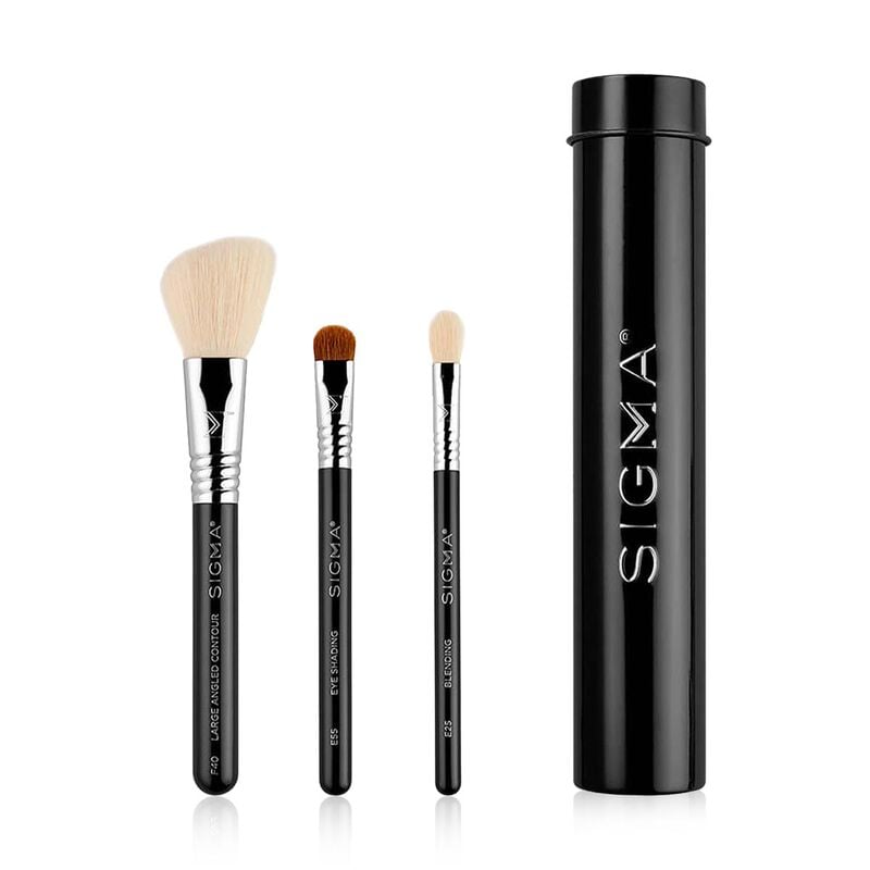 Essential Trio Black Brush Set