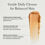 Calendula Rice Mochi Cleanser faces calendula rice mochi cleanser