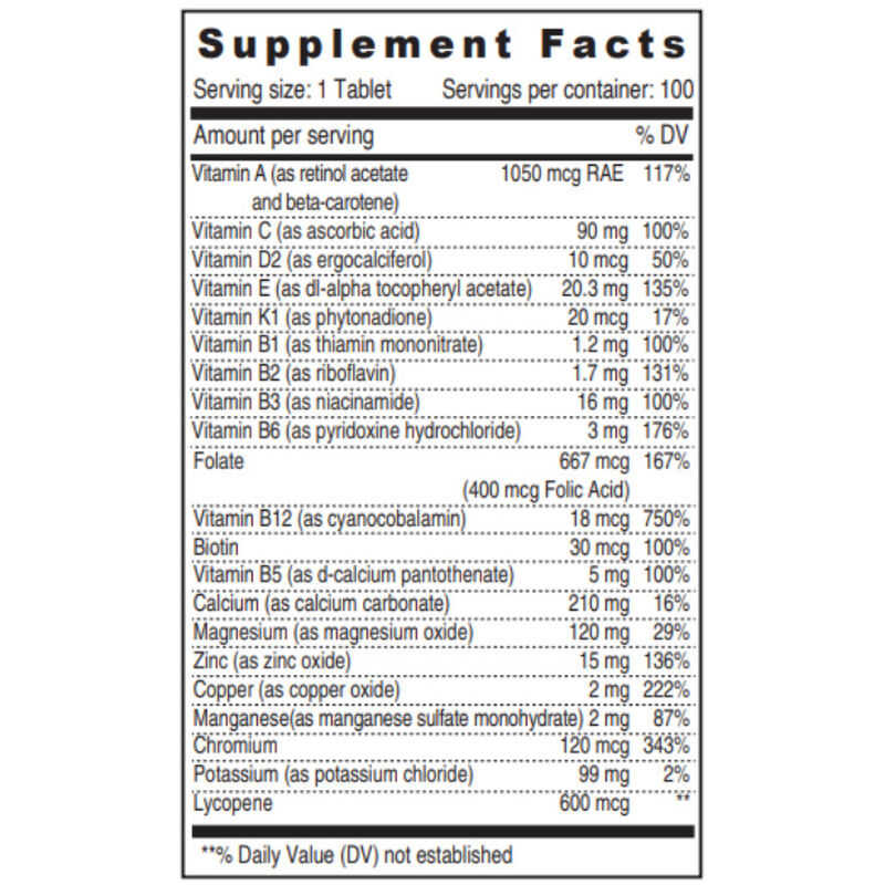 sunshine nutrition a to z men's multivitamin