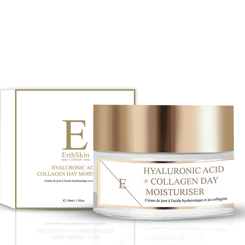 erthskin london hyaluronic acid & collagen day cream 50ml