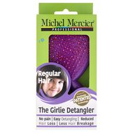 The Girlie Detangler Brush Regular Hair faces the girlie detangler brush regular hair