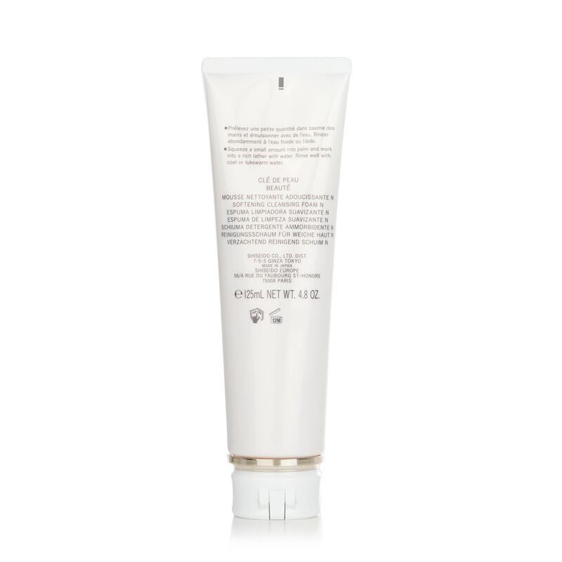 cle de peau softening cleansing foam n