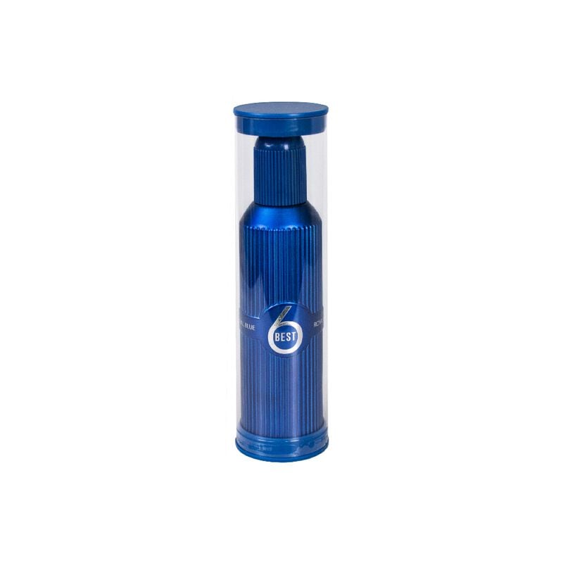 best6 royal blue intense & evocative leather earthy fragrance