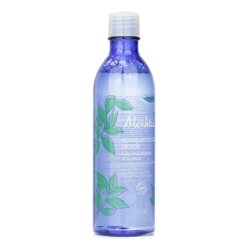 melvita bouquet floral detox gentle micellar water