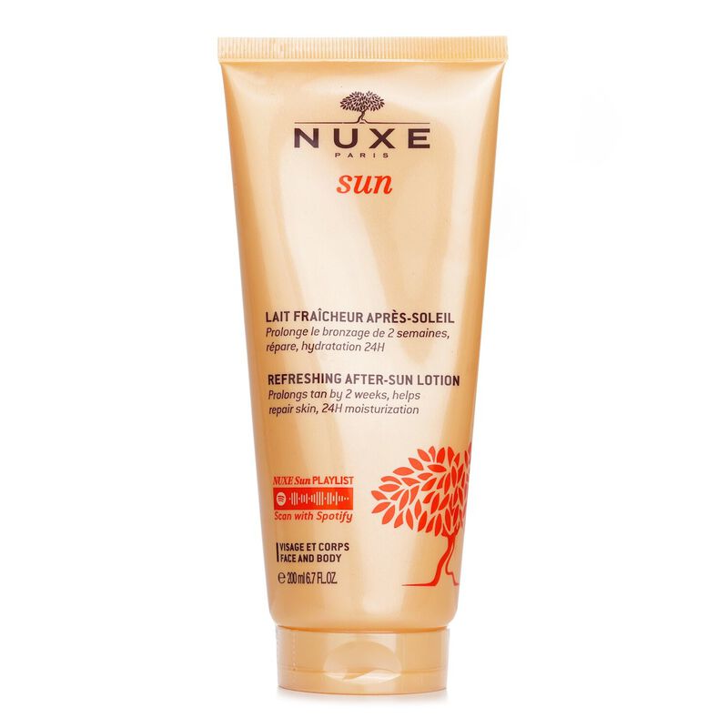 nuxe sun refreshing aftersun lotion for face &amp; body