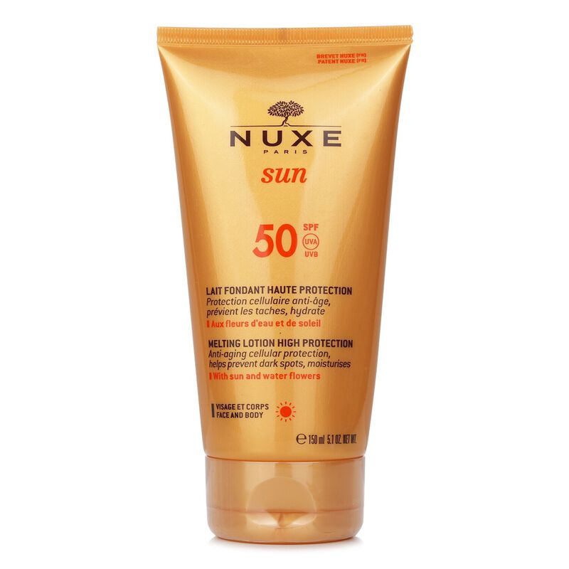 nuxe sun melting lotion high protection spf50