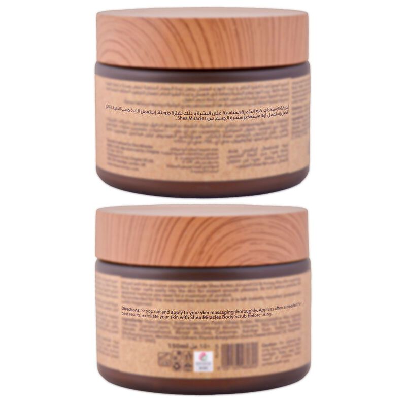 shea miracles shea body butter almond oil and honey