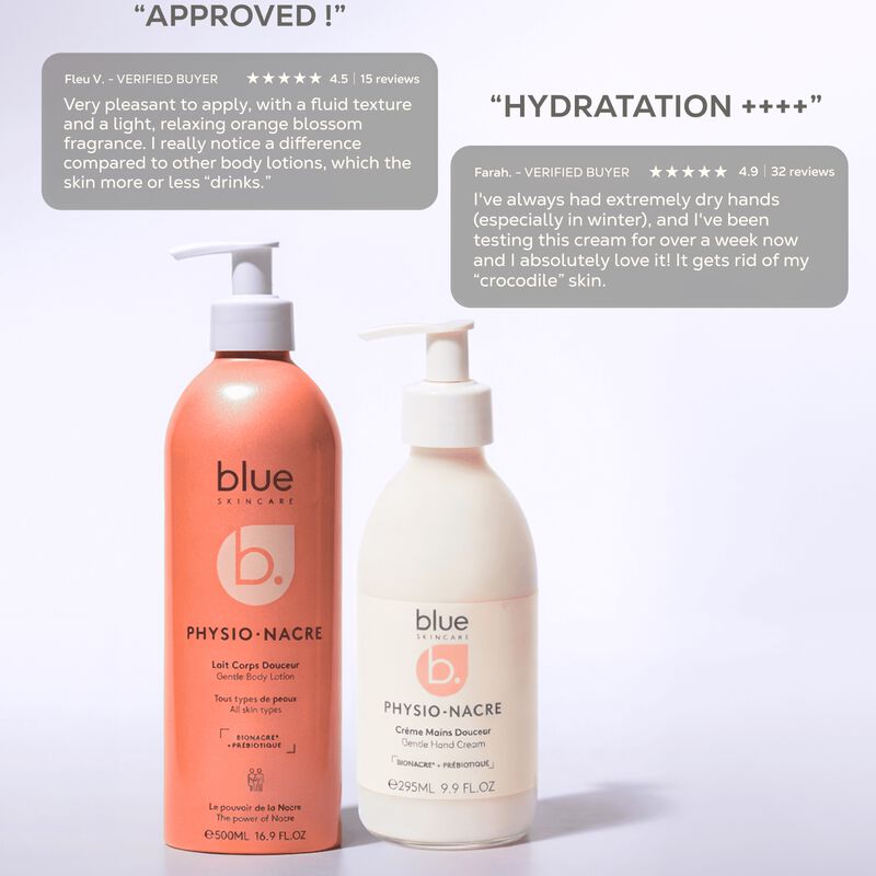 blue skincare ثنائي الترطيب والنعومة