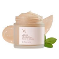Vegan Kombucha Tea Gel Cream, Probiotic Hydrating Detox Moisturizer faces vegan kombucha tea gel cream probiotic hydrating detox moisturizer