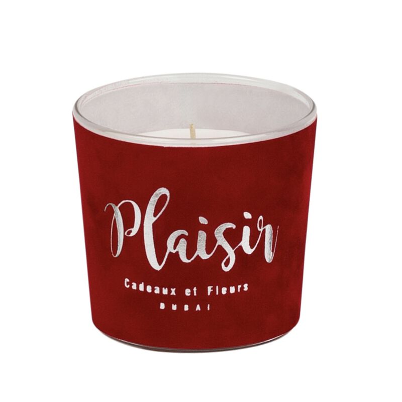 plaisir cadeaux et fleurs scented candle