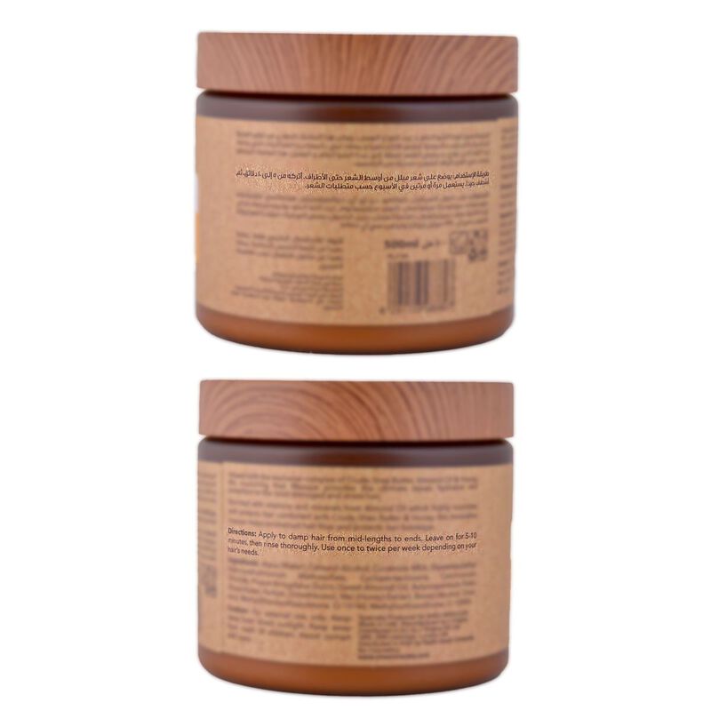 shea miracles shea hair masque almond oil & honey
