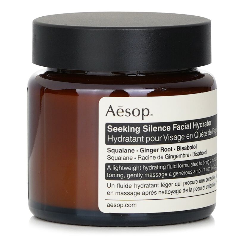 aesop seeking silence facial hydrator for sensitive skin