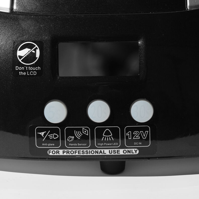 onetech uv/led nail lamp black dr6340