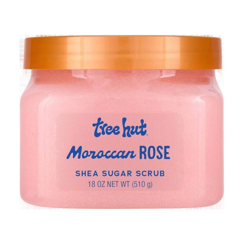 tree hut shea sugar scrub moroccan rose