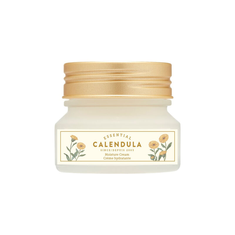 the face shop calendula essential moisture cream