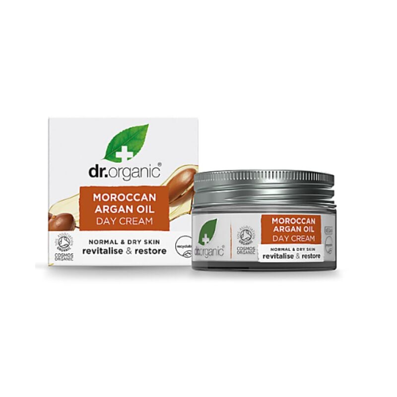 dr. organic moroccan argan oil day cream