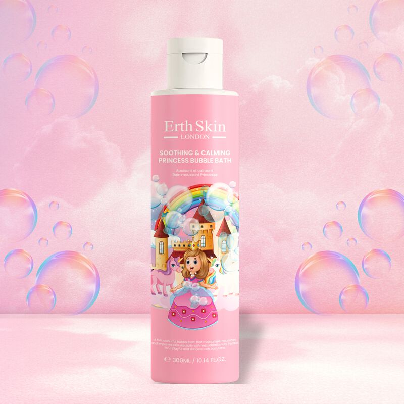 erthskin london soothing & calming princess bubble bath 300ml
