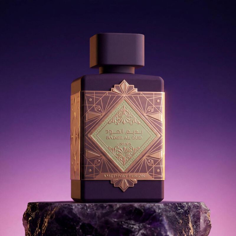 lattafa badee al oud amethyst fusion