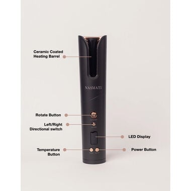 faces cordless hair curler pro