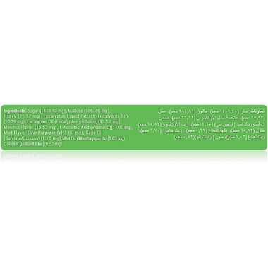 Nutrition Menthol & Eucalyptus Lozenges Mint faces nutrition menthol eucalyptus lozenges mint
