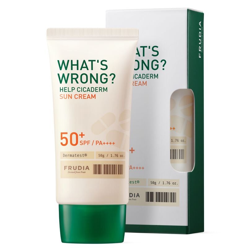 frudia what's wrong help cicaderm spf50 sun cream