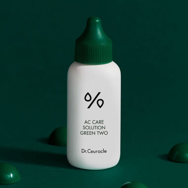 AC Cure Solution Green Two, Soothing and Moisturizing Care for Acne-Irritated Skin faces ac cure solution green two soothing and moisturizing care for acne irritated skin