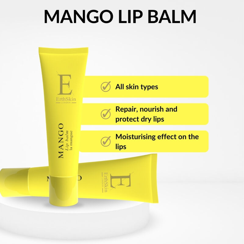 erthskin london mango lip balm 15ml