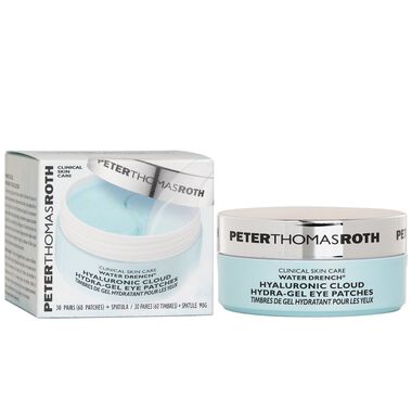 faces water drench hyaluronic cloud hydra gel eye patches
