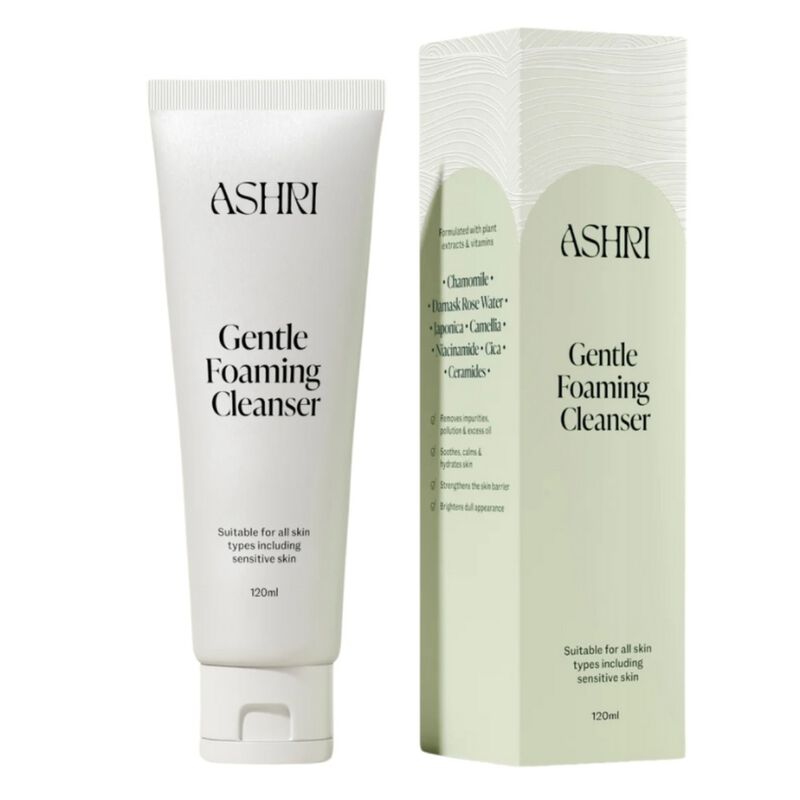 أشري سكين منظف الرغوي اللطيف