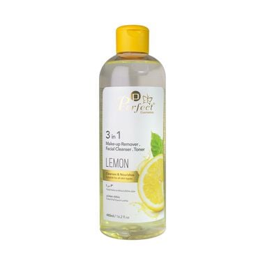 3 in 1 Make-up Remover Facial Cleanser and Toner with Lemon faces 3 in 1 make up remover facial cleanser and toner with lemon