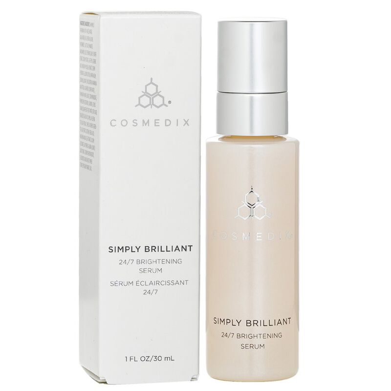 cosmedix simply brilliant 24/7 brightening serum