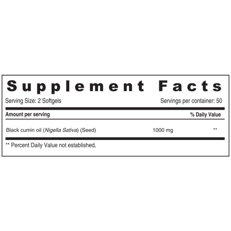 sunshine nutrition black seed oil