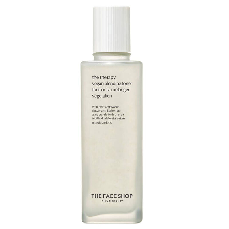 the face shop the therapy vegan blending toner