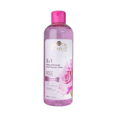 3 in 1 Make-up Remover Facial Cleanser and Toner with Rose faces 3 in 1 make up remover facial cleanser and toner with rose