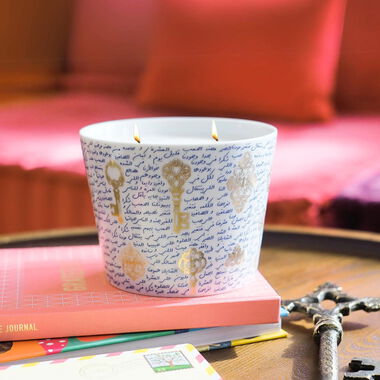 faces nagham marrakech candle   500g