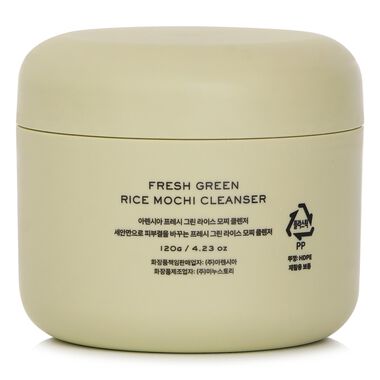 faces fresh green rice mochi cleanser