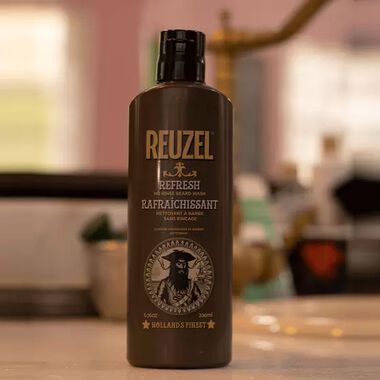 faces refresh no rinse beard wash