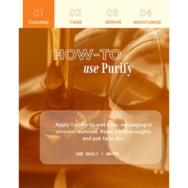 faces purify aloe amino acid cleanser