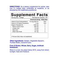 faces أوميغا 3 6 9 بزيت بذور الكتان، تركيبة نباتية غنية بـala مع فيتامين d وe