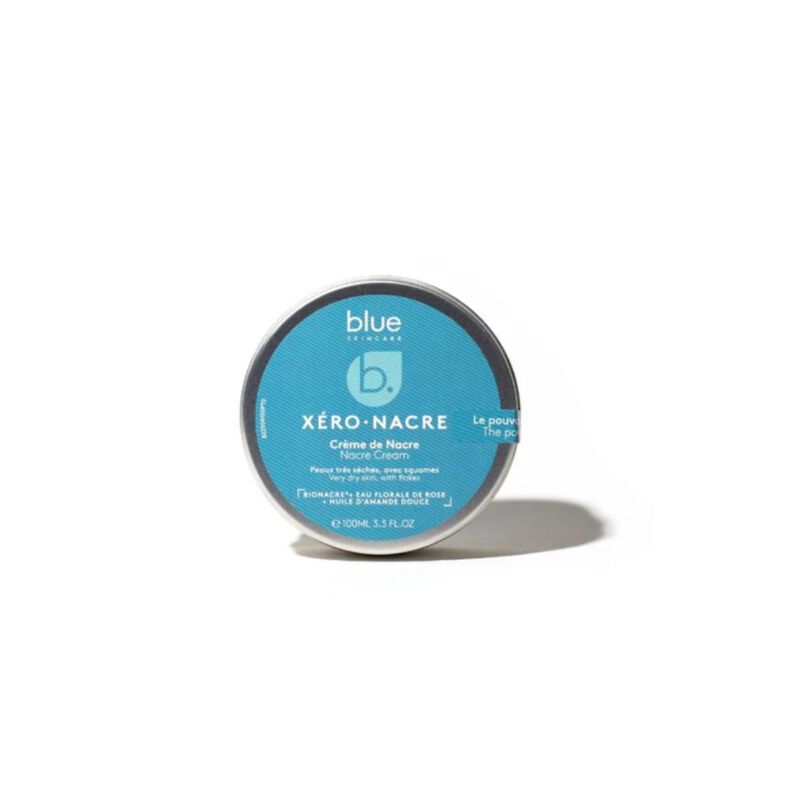 blue skincare nacre cream