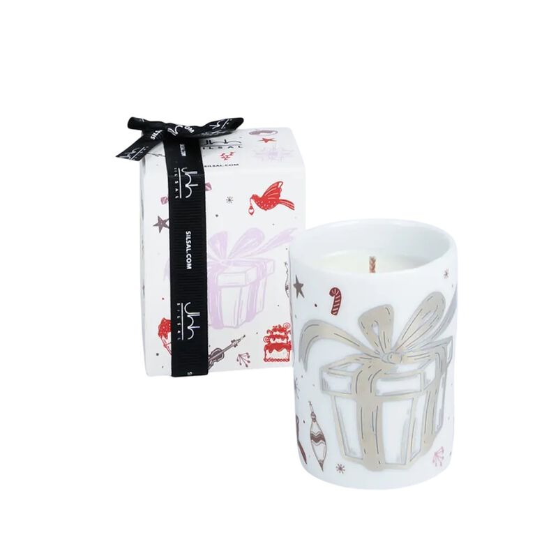 silsal شمعة فرح زنجبيل  ٦٠ جم