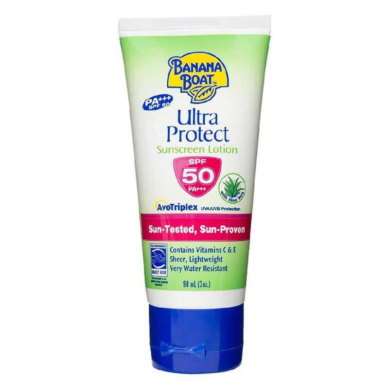 banana boat ultra sun protection lotion spf50