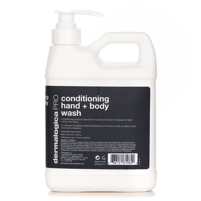 dermalogica conditioning hand & body wash pro