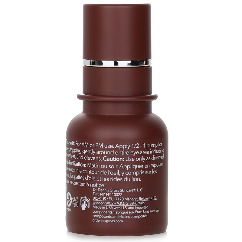 dr. dennis gross advanced retinol + ferulic triple correction eye serum