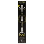faces 2 in 1 defining eyebrow pencil and powder