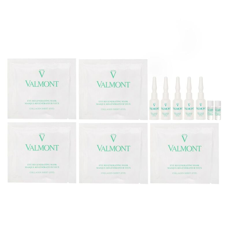 valmont eye regenerating mask: collagen eye sheet + precursor complex + collagen post treatment