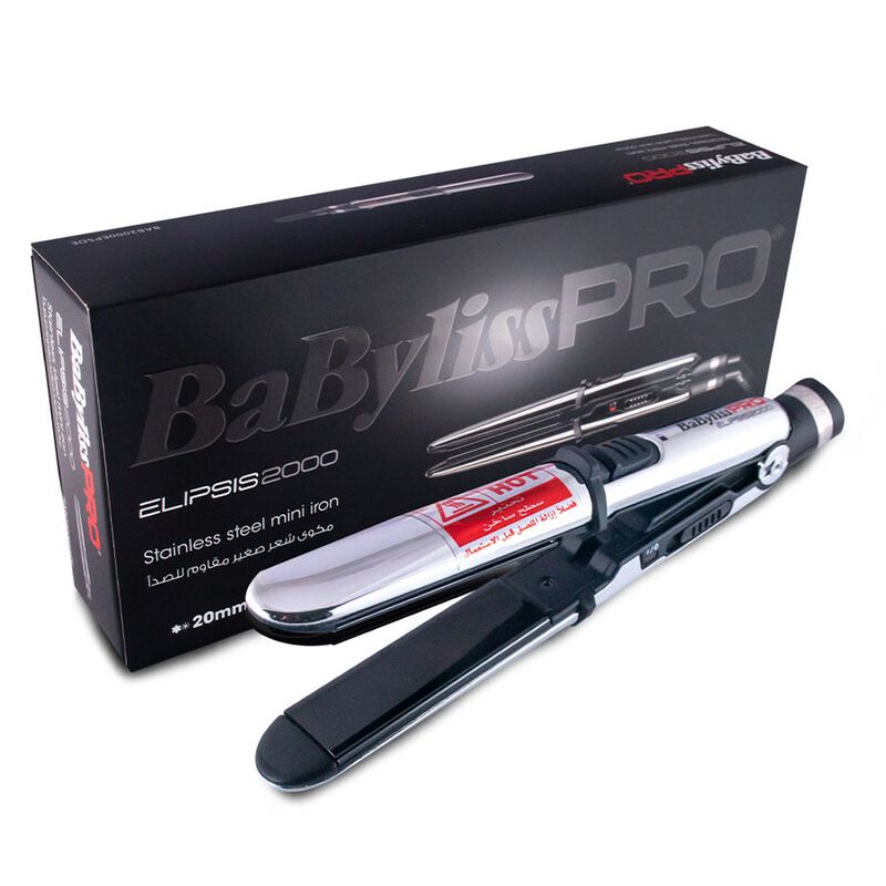 babyliss pro stainless steel mini iron
