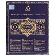 Badee Al Oud Amethyest Gift set faces badee al oud amethyest gift set